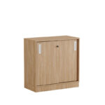 Skjutdörrskåp 80x40x72cm - Urban oak stomme/urban oak dörrar - Bild 2