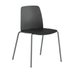 Stapelbar stol med sits och rygg i plast - Choice - Bild 2